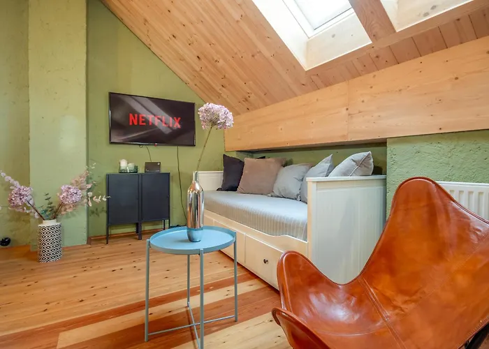 Daire Grosses City-loft - Schwingstuhl & Sterne *